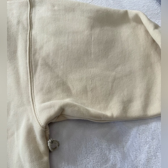 Essentials Cream Crewneck Sweater - Picture 4 of 7